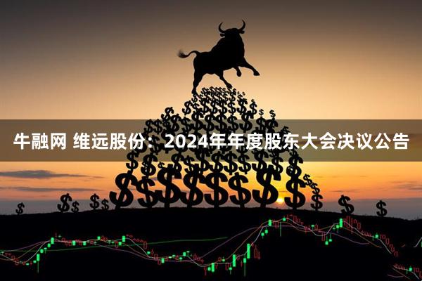 牛融网 维远股份：2024年年度股东大会决议公告