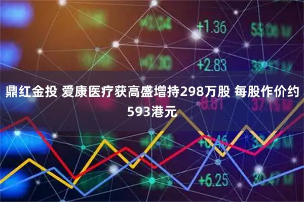 鼎红金投 爱康医疗获高盛增持298万股 每股作价约593港元